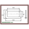 Boucle à petite boucle en aluminium A502 47 mm 15 kN